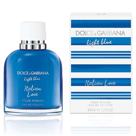 d&g light blue italian love.